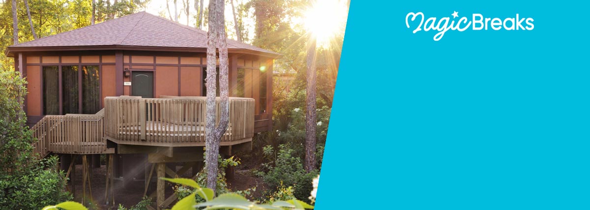 MagicBreaks Treehouse Villas available special offer carousel banner