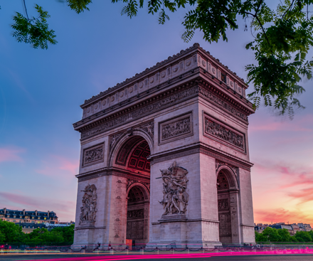 The Arc & Paris