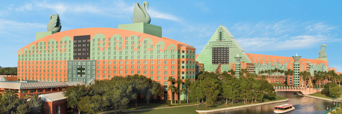 MagicBreaks Walt Disney World Swan Resort carousel banner