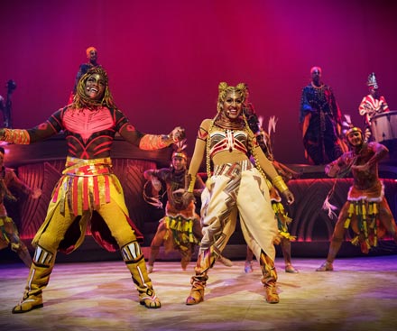 Lion King: Rhythms of the Pride Lands Show