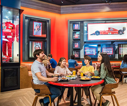 Restaurants and Shops