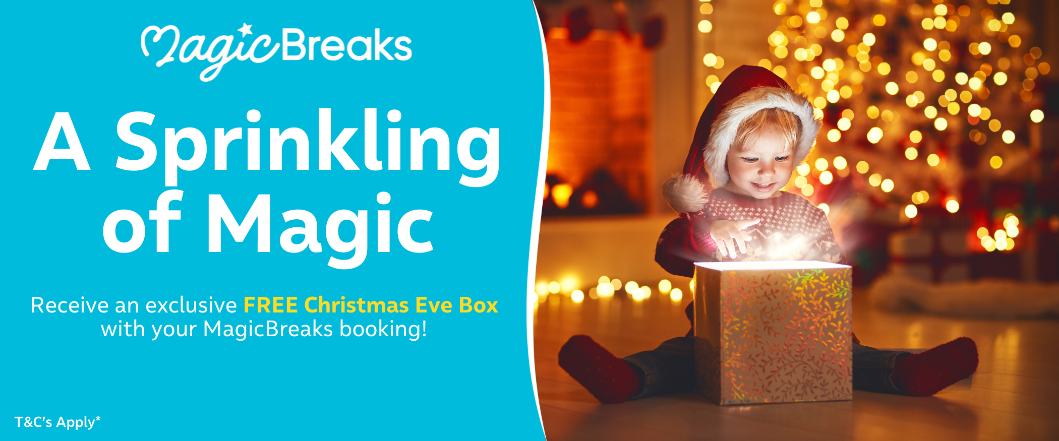 MagicBreaks Christmas Eve Box carousel banner