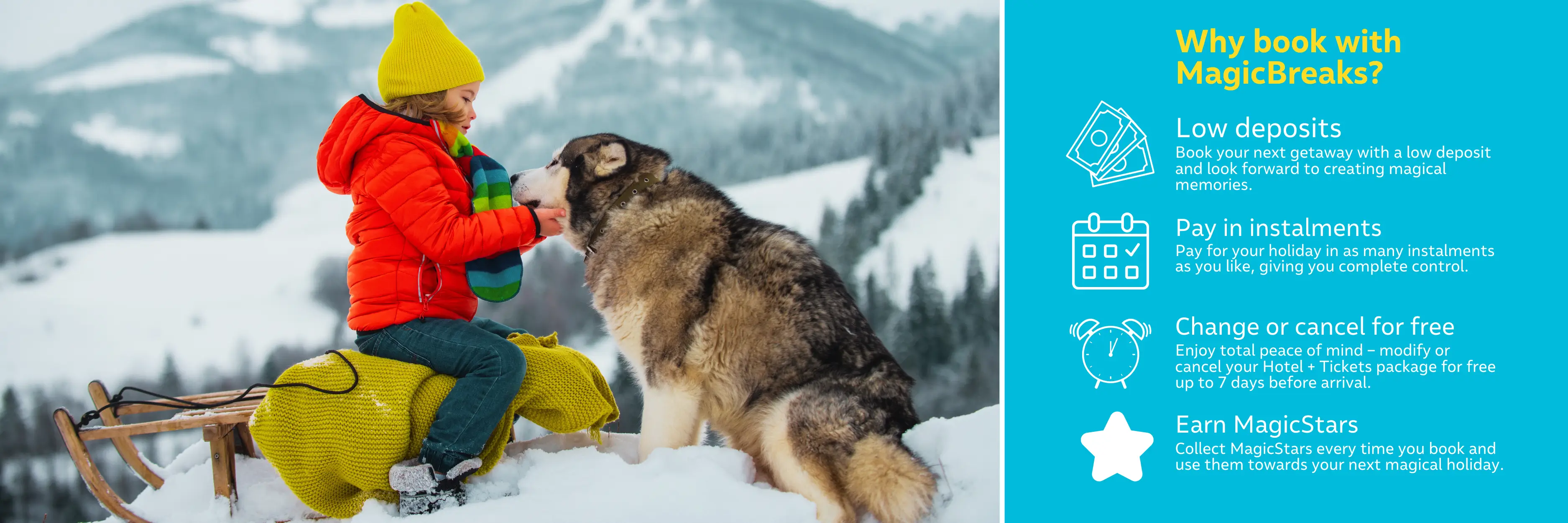 MagicBreaks Why book with MagicBreaks - Lapland edition carousel banner