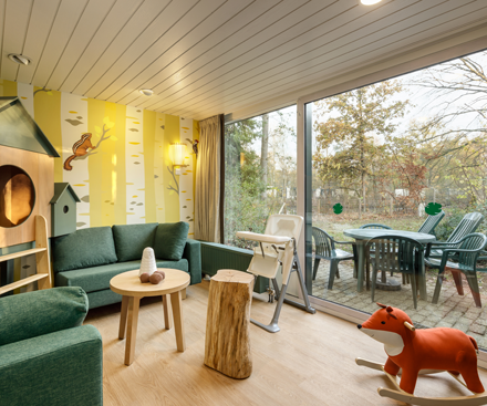 2-Bedroom Animals of the Forest Cottage