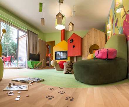 2-Bedroom Animals of the Forest Cottage