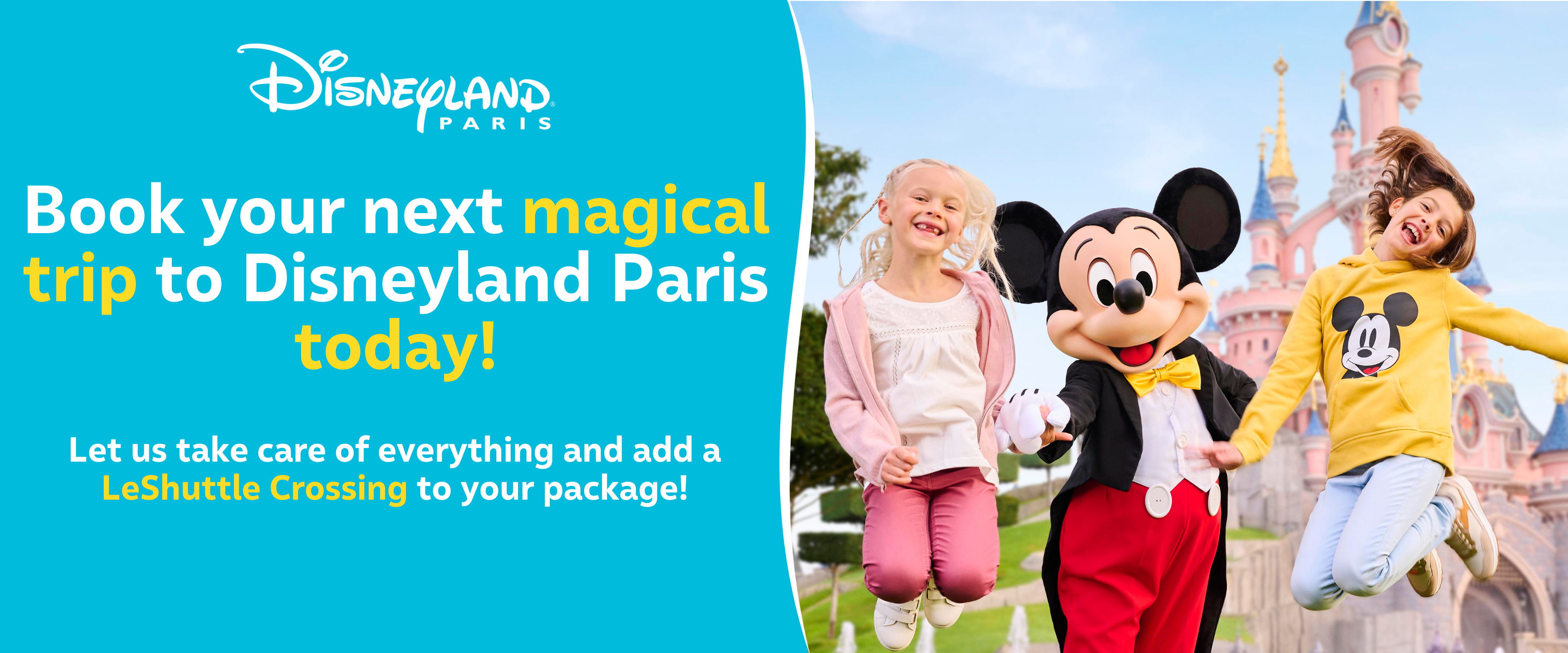 MagicBreaks DISNEYLAND PARIS carousel banner