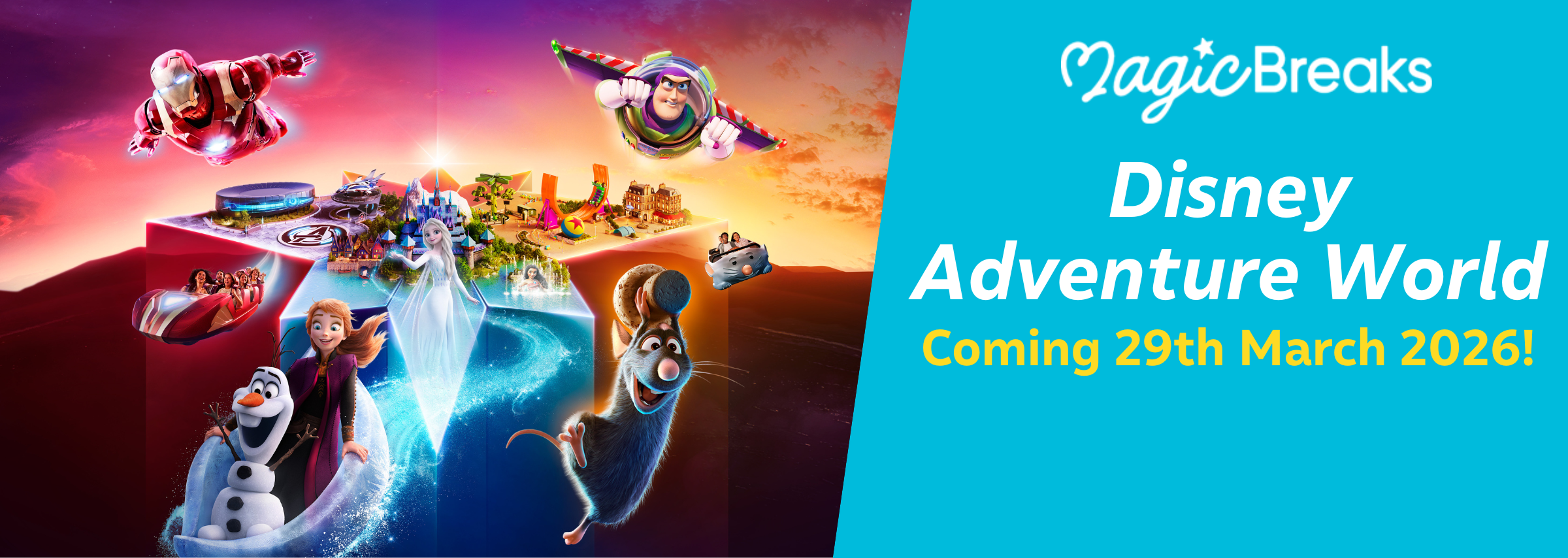 MagicBreaks special offer carousel banner