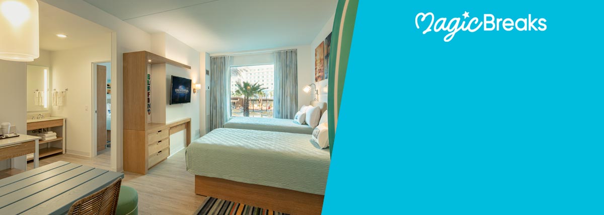 MagicBreaks Suites sleep up to 6 special offer carousel banner