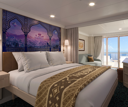 Deluxe Oceanview Stateroom with Verandah
