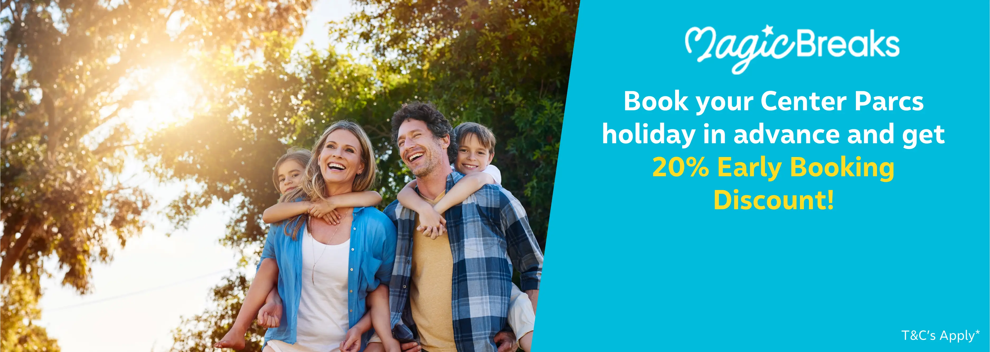 MagicBreaks special offer carousel banner