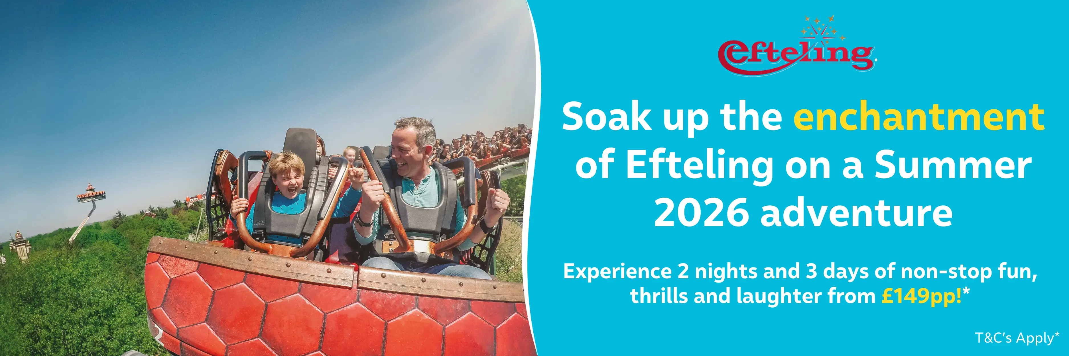 MagicBreaks EFTELING SUMMER 2026 OFFERS carousel banner