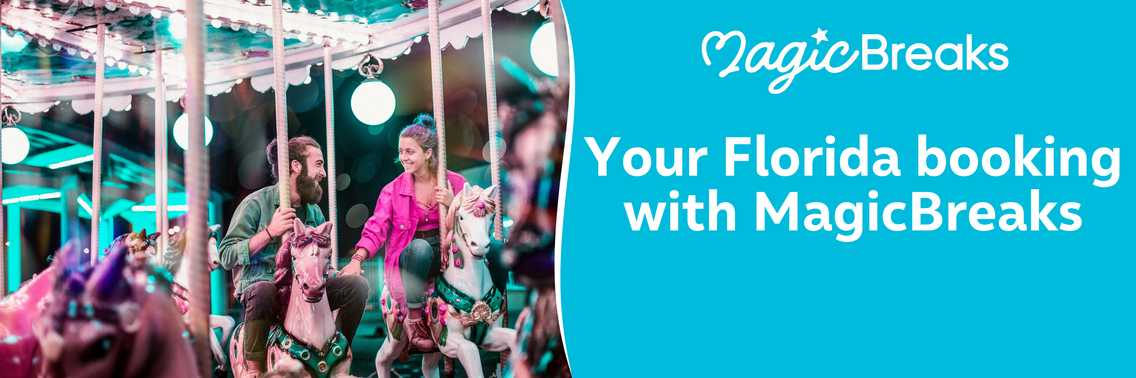 MagicBreaks Your Florida booking with MagicBreaks carousel banner