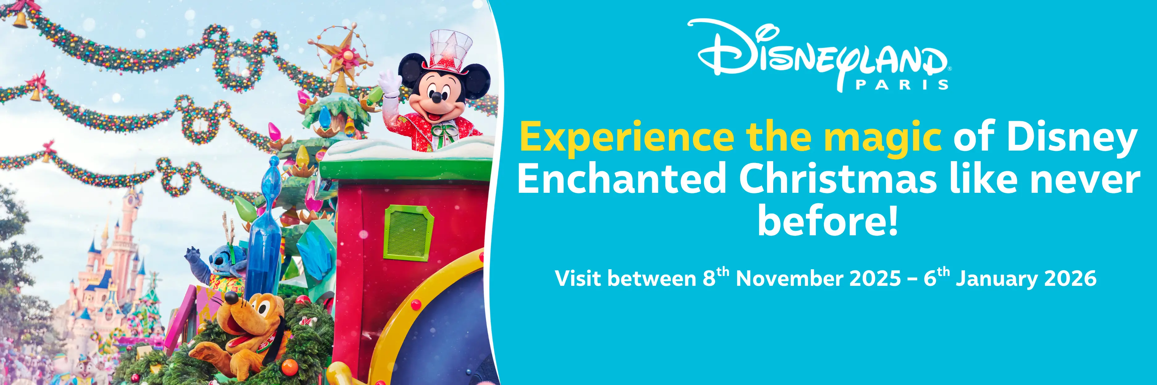 MagicBreaks CHRISTMAS 2025/26 carousel banner