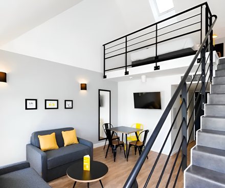 1 Bedroom Duplex Apartment