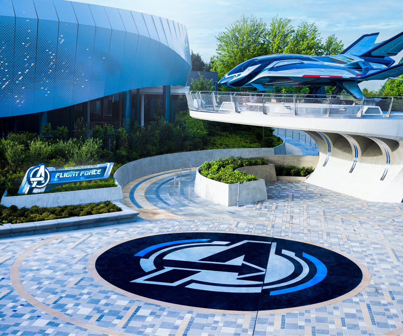 Cross paths with patrolling Avengers