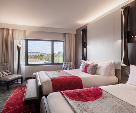 Superior 4-Person Garden View Room