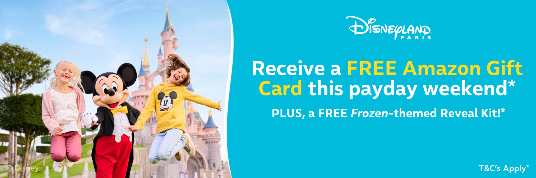 MagicBreaks Amazon Gift Card carousel banner