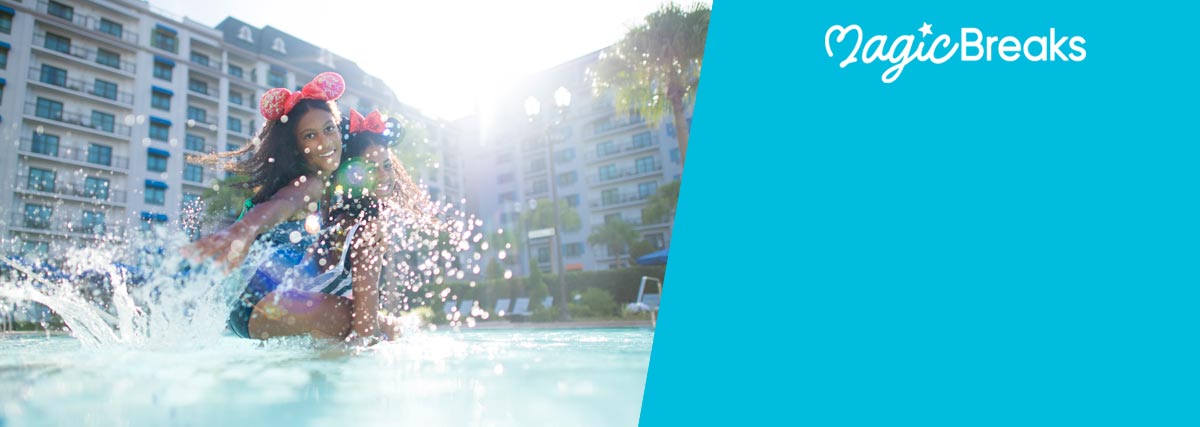 MagicBreaks Interactive water play area special offer carousel banner