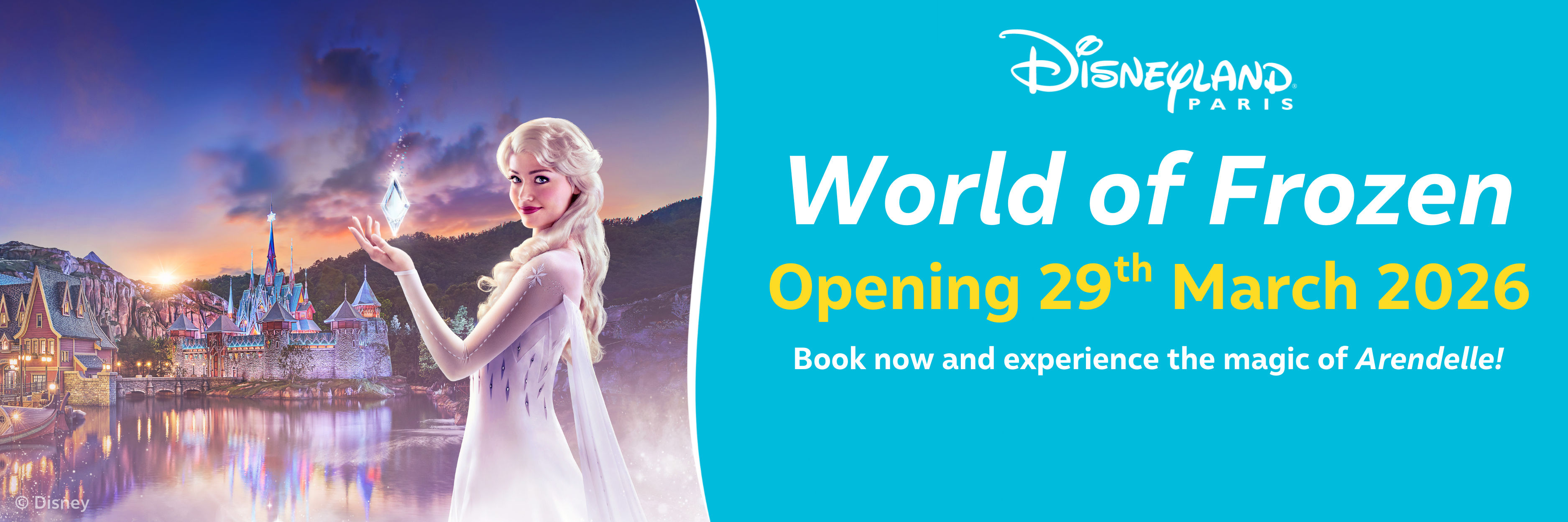 MagicBreaks World of Frozen! carousel banner