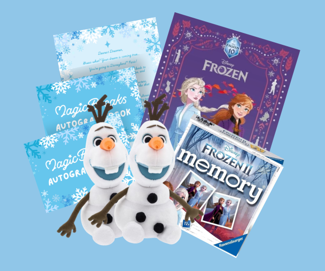 FREE Frozen-themed Reveal Kit