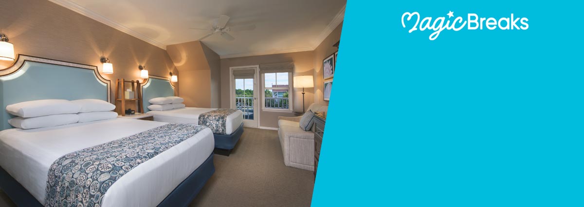 MagicBreaks Club Level Rooms & Suites special offer carousel banner