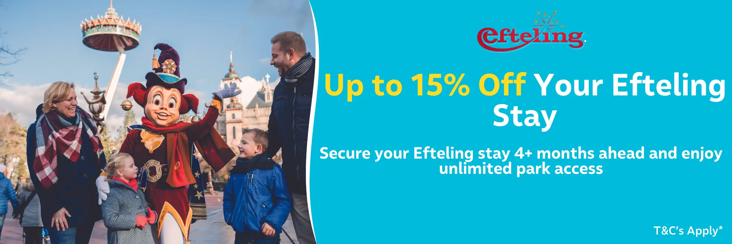 MagicBreaks EFTELING EARLY BOOKING OFFER carousel banner