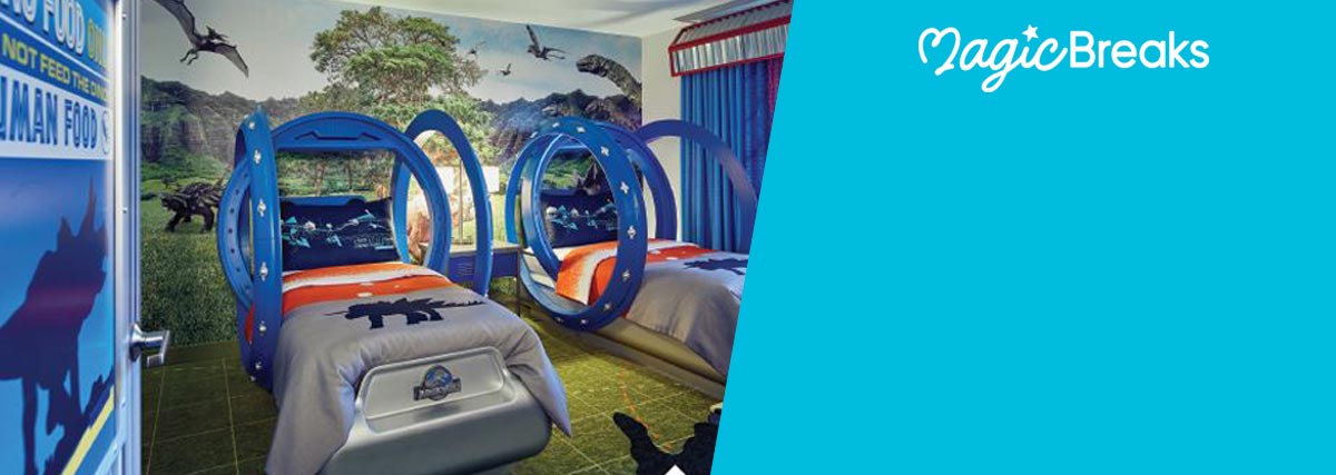 MagicBreaks Jurassic World Suites special offer carousel banner