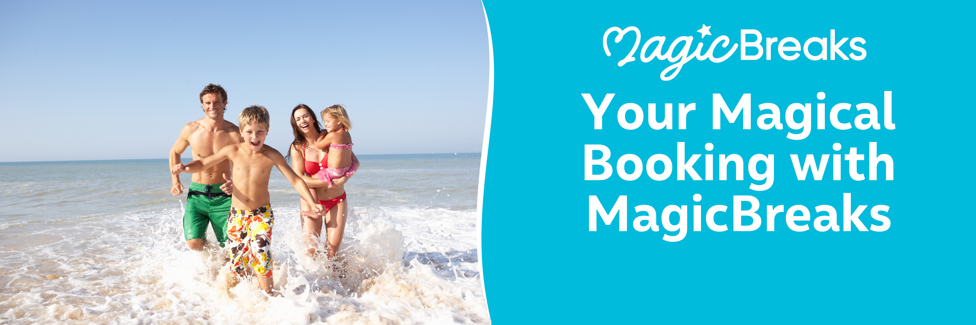 MagicBreaks Your Magical booking with MagicBreaks carousel banner