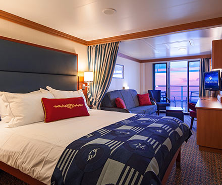Deluxe Family Oceanview Stateroom with Verandah