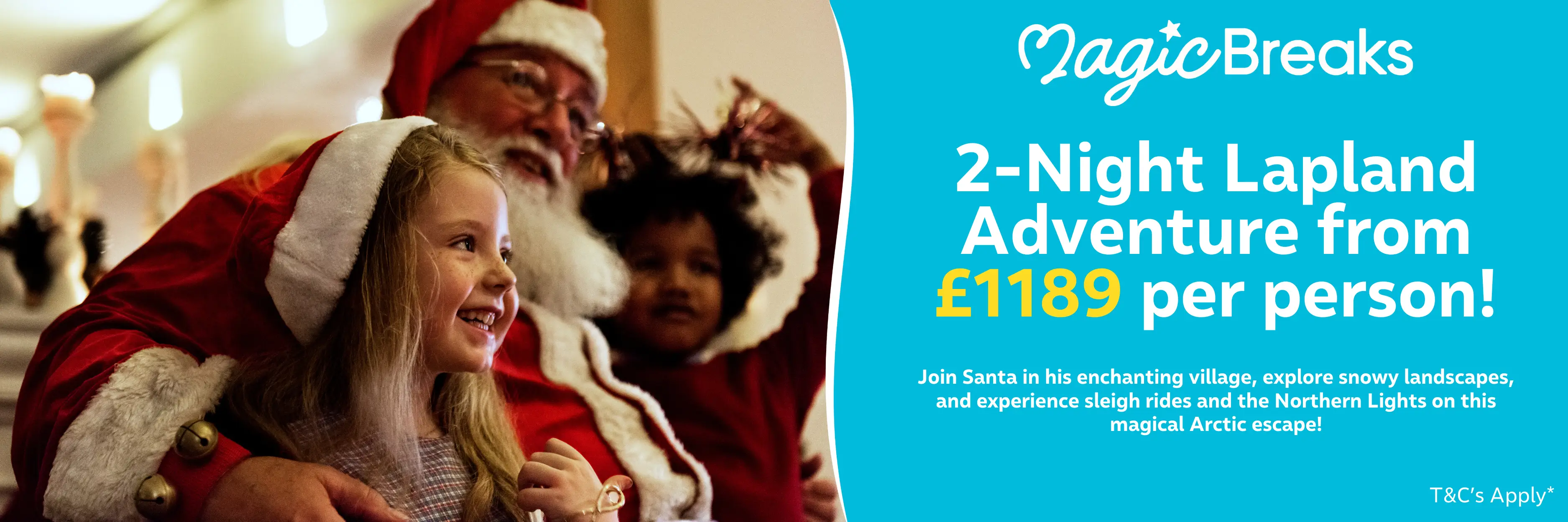 MagicBreaks 2 Night trip from £1189 carousel banner