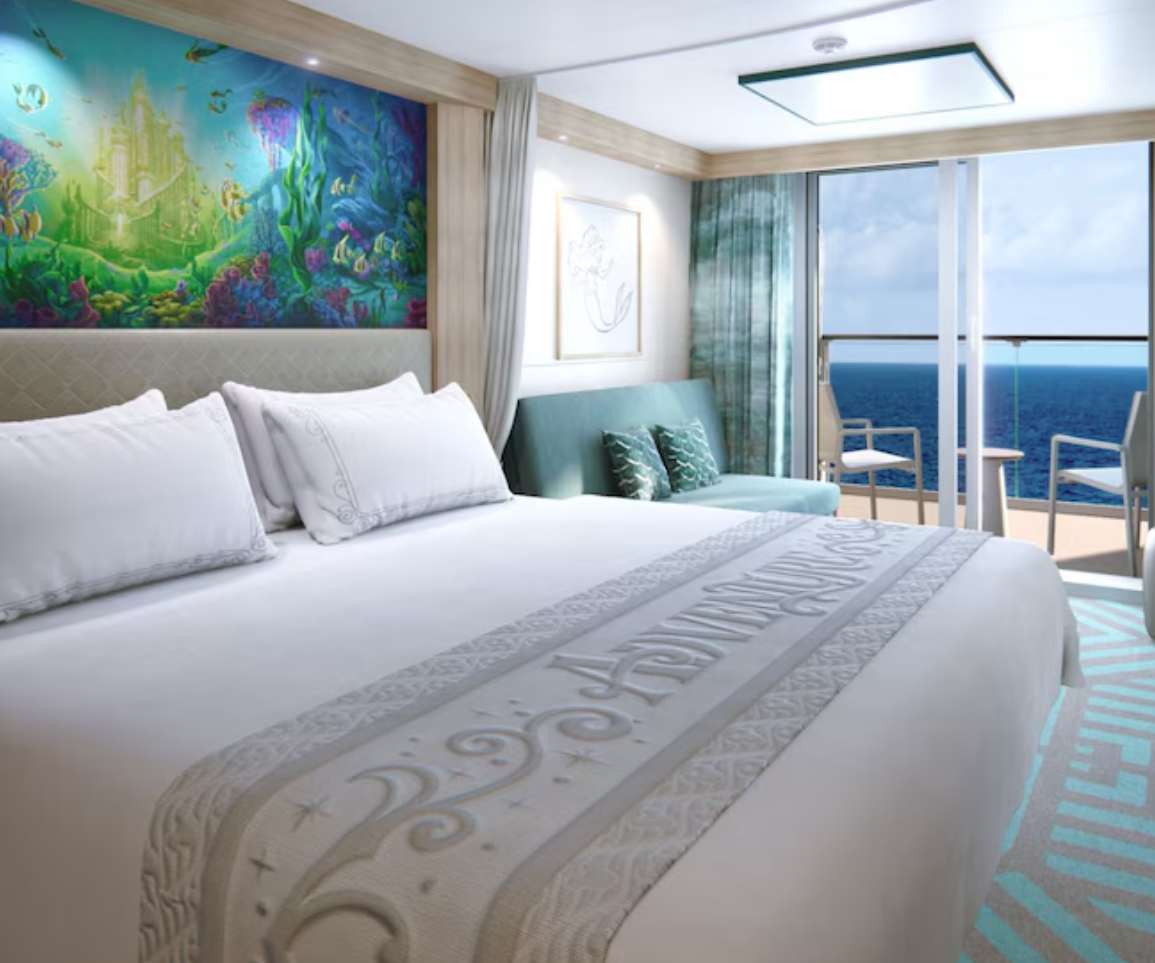 Deluxe Oceanview Staterooms with Verandah