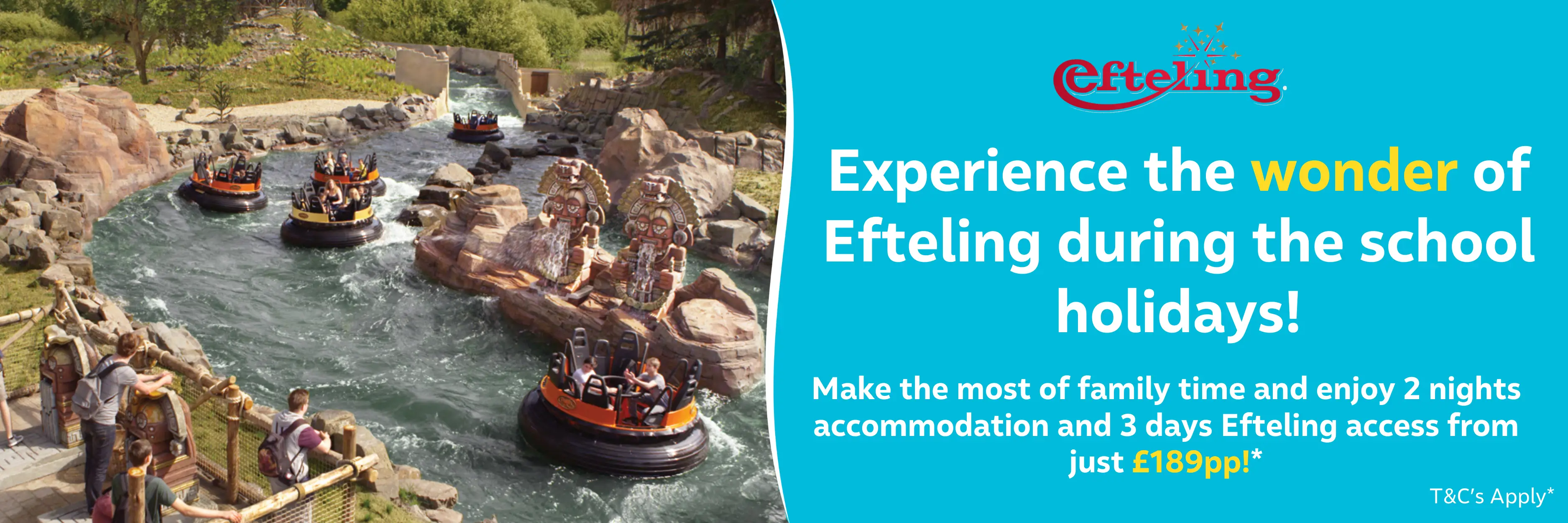 MagicBreaks EFTELING SCHOOL HOLIDAYS OFFERS carousel banner