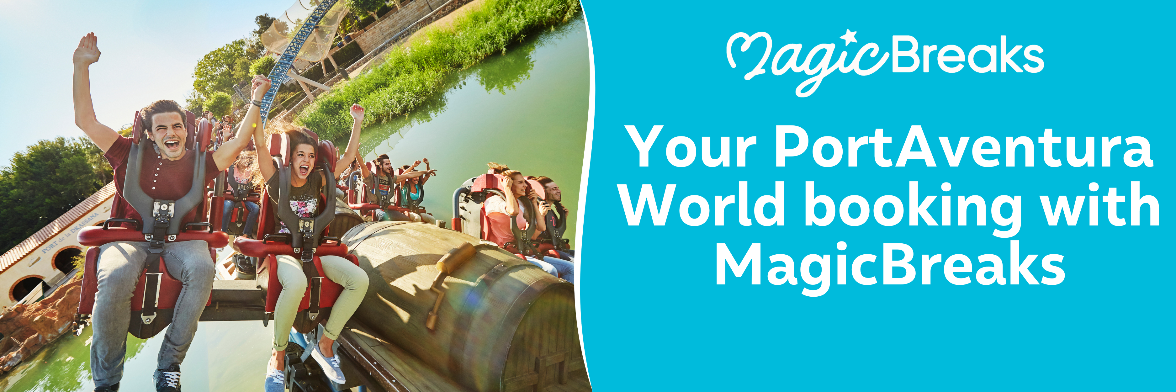 MagicBreaks Your PortAventura World booking with MagicBreaks carousel banner