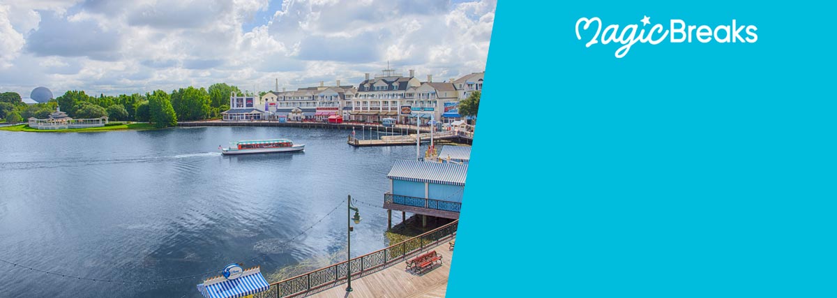 MagicBreaks Located near Epcot special offer carousel banner