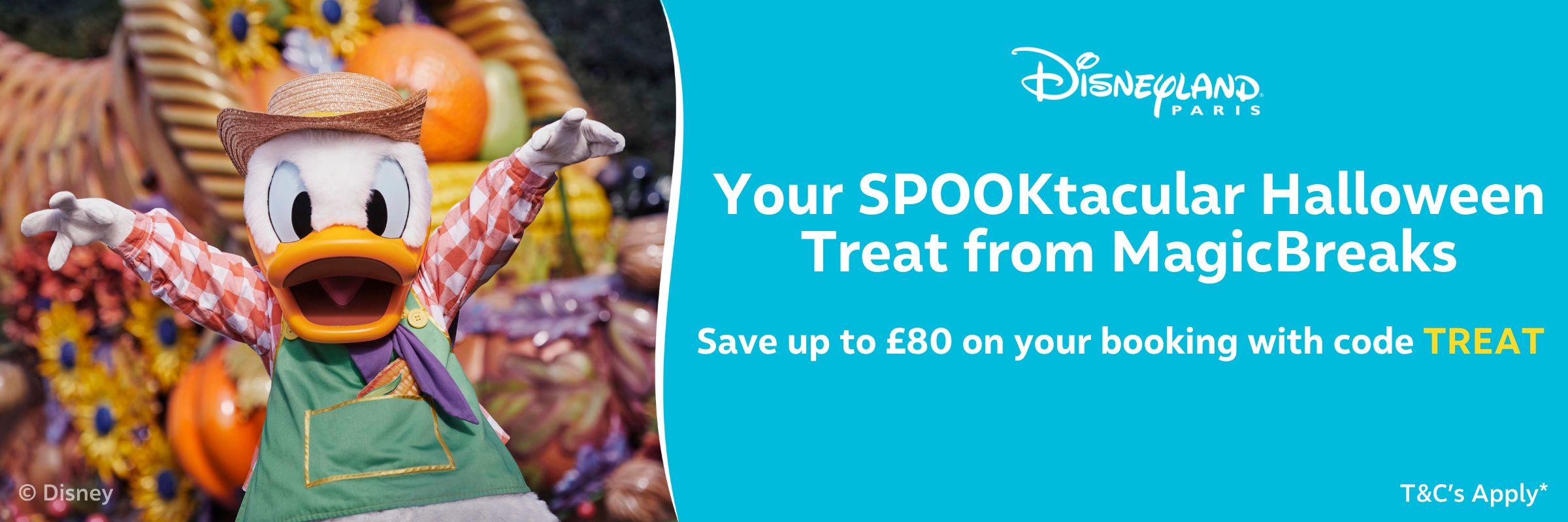 MagicBreaks October Savings carousel banner