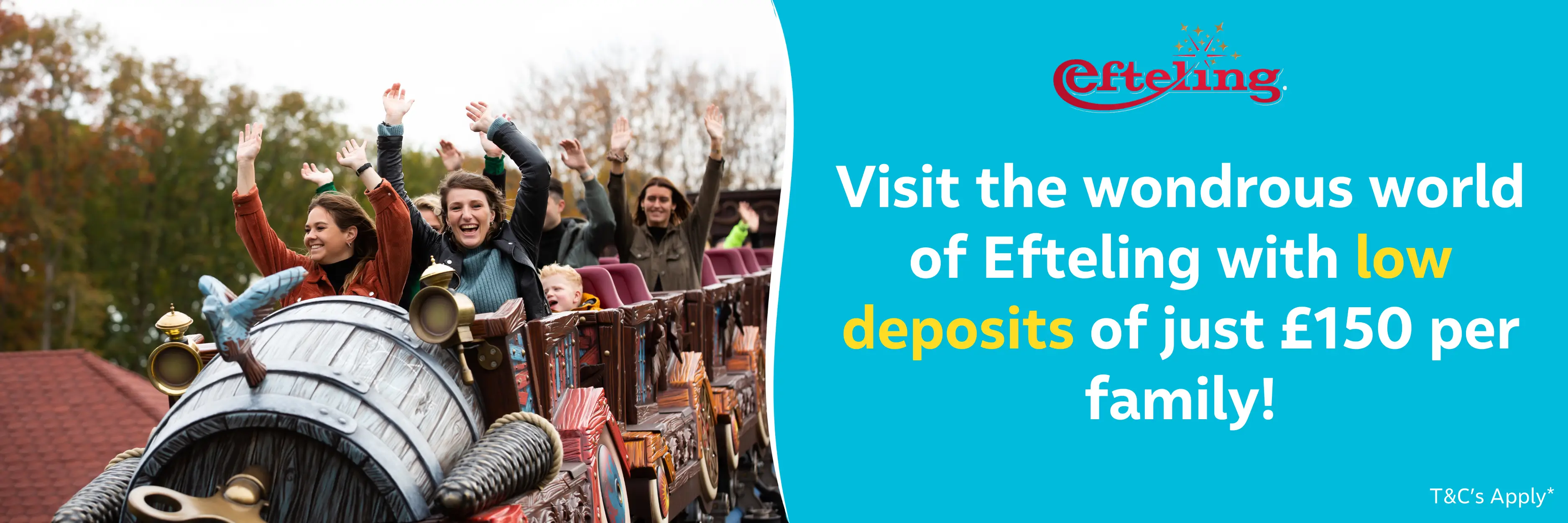 MagicBreaks EFTELING LOW DEPOSITS carousel banner