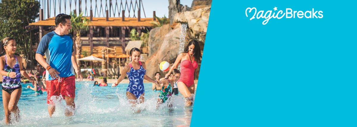 MagicBreaks Oasis Pool & Lava Pool special offer carousel banner